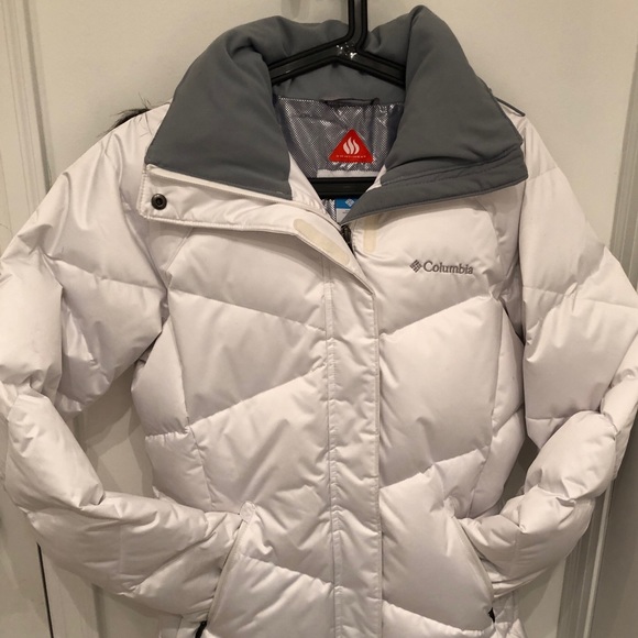 Columbia white parka - S - Picture 1 of 4